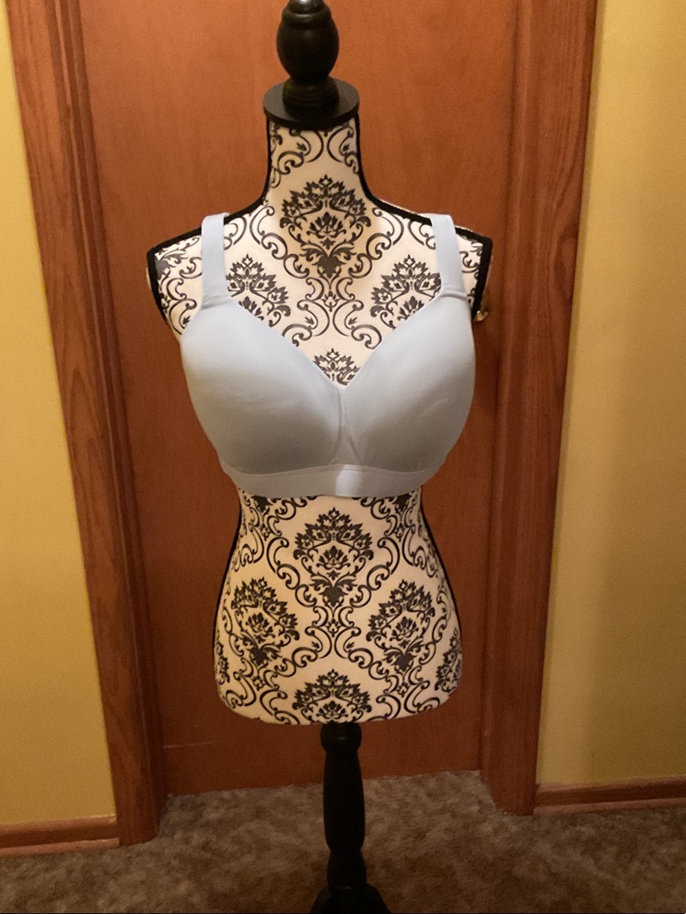 Duluth Trading Co Light Blue Smooth Full-Coverage Bra